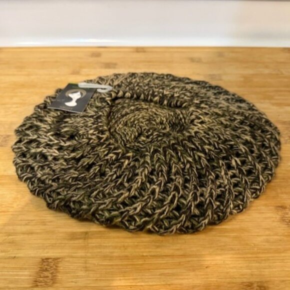 Retro Boho marbled knit beret - NWT - UNISEX - Picture 4 of 16